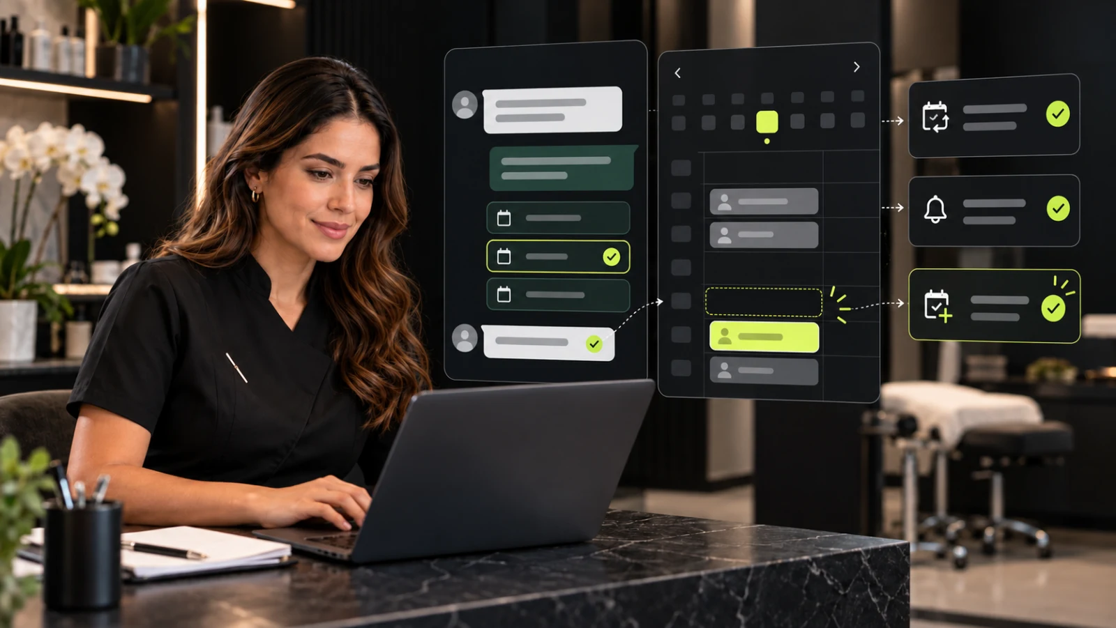 Cómo reducir las citas perdidas con IA y WhatsApp